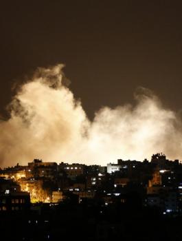 قصف اسرائيلي على غزة 