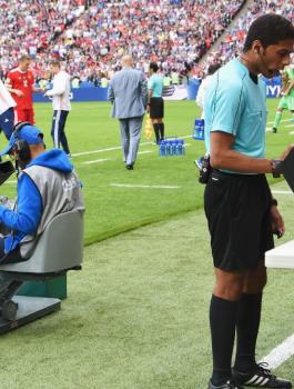 تقنية الفيديو في كأس العالم 2018