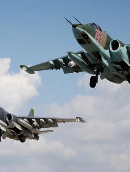 غارات جوية روسية على ريف ادلب 