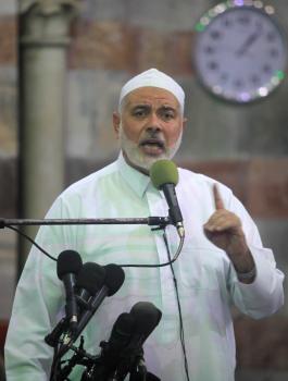 هنية والضفة الغربية واسرائيل 