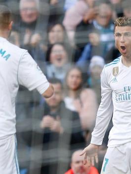 بنزيما وريال مدريد ورونالدو 
