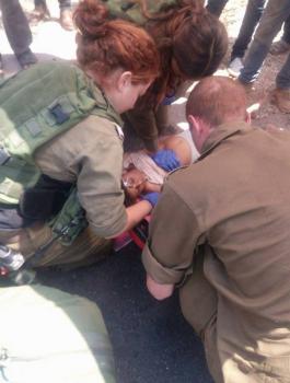 مستوطن يدهس طفلة بالاغوار 