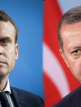 ماكرون واردوغان 