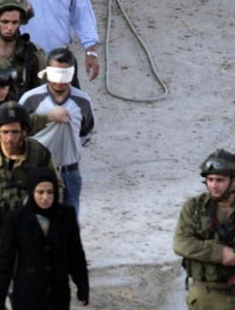 اعتقال نساء فلسطينيات 