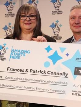 ربح جائزة يانصيب في بريطانيا 