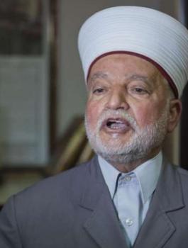 المفتي والمسجد الاقصى والمسجد الابراهيمي 