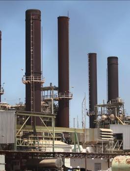 محطة كهرباء غزة 