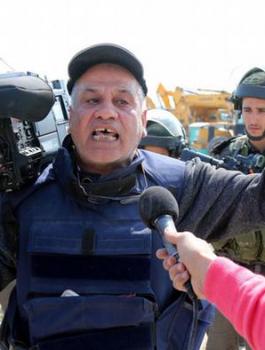 الانتهاكات الاسرائيلية ضد الصحفيين الفلسطينيين 