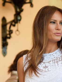 سارة نتنياهو وزوجة ترامب 