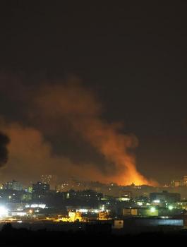 غارات اسرائيلية على غزة 