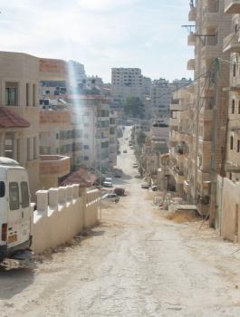 هدم حي سكني في كفرعقب 