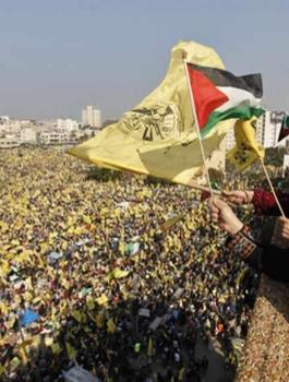 انطلاقة حركة فتح 54 في غزة 