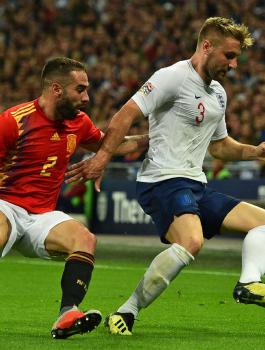 المنتخب الاسباني والمنتخب الانجليزي في دوري الامم الاوروبية 