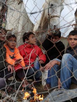 وفاة طفل فلسطيني نتيجة البرد الشديد