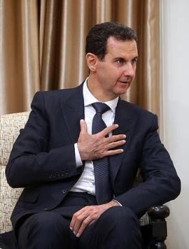 الاسد وأسير سوري 