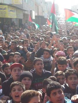 مسيرات حاشدة في الاردن دعما لفلسطين 
