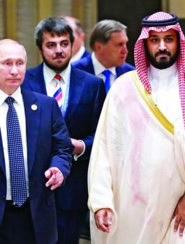 محمد بن سلمان لبوتين: تعاوننا معكم مفيد للعالم أجمع