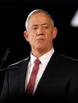 تحالف ابيض ازرق ونتنياهو 