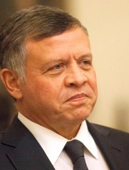 العاهل الاردني والمسجد الأقصى 