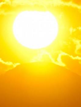 ارتفاع على درجات الحرارة 