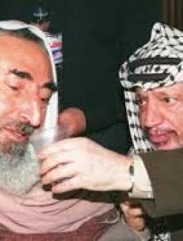 ياسر عرفات وأحمد ياسين 
