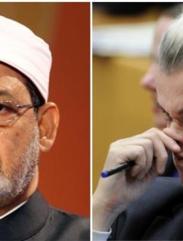 خيرت فليدرز وشيخ الازهر 