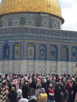 احياء ذكرى الاسراء والمعراج في الاقصى 