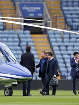 مصرع مالك نادي ليستر سيتي 