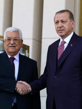 فلسطين تدعم تركيا 