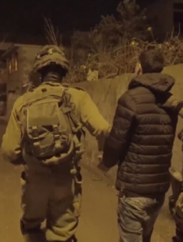 اعتقالات في حزما بالقدس 