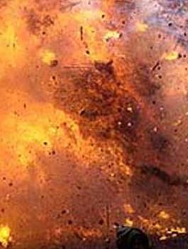 انفجار اسطوانة غاز داخل مطعم في غزة 