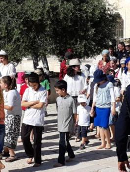 المستوطنين والمسجد الأقصى 