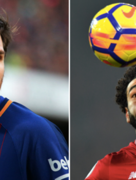 ميسي ومحمد صلاح 