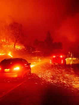 حرائق في كاليفورنيا 