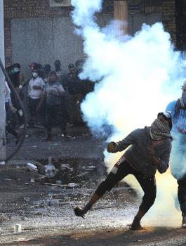 قتلى في تظاهرات العراق 