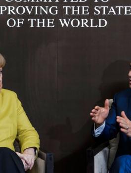 السيسي وميركل 