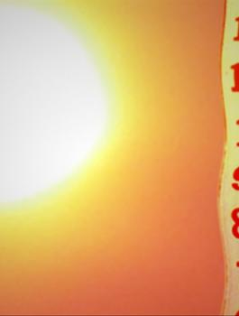 ارتفاع على درجات الحرارة 