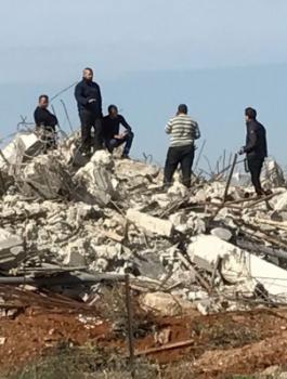 هدم المنازل في قلنسوة