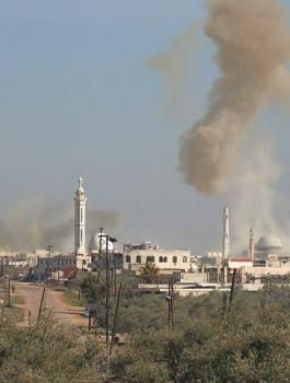 قصف حلب