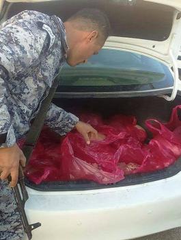 اتلاف لحوم في جنين 