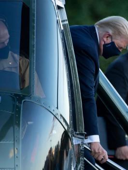 ترامب وفيروس كورونا 