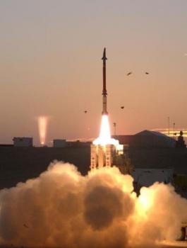 اعتراض صاروخ فوق القدس 