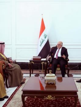 وزير خارجية السعودية في العراق 