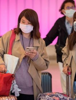 وفد كوري مصاب بالكورونا 