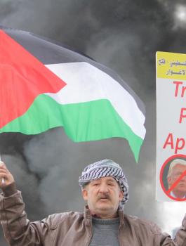 مظاهرات في الضفة الغربية ضد الضم 