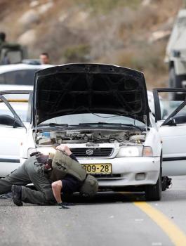 عملية دهس قرب مستوطنة حلميش 