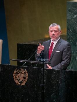 اسماعيل  هنية وخطاب الملك عبد الله 