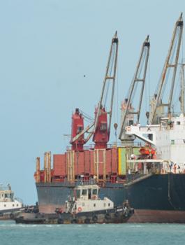 الولايات المتحدة وميناء الحديدة في اليمن 