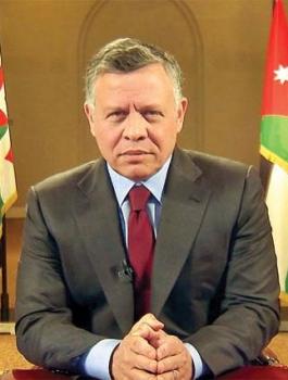 الملك الاردني وترامب 