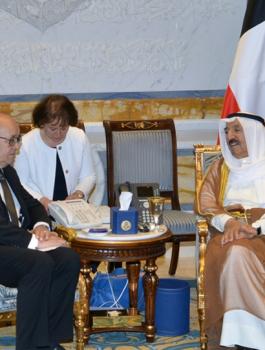 وزير الخارجية الفرنسي في الكويت 